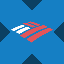Bank of America tokenized stock (xStock) BACX Logo