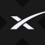 SpaceX tokenized stock (xStock) SPCXx Logo